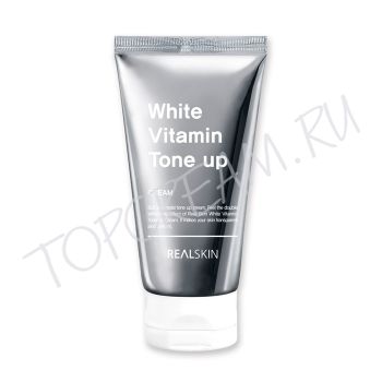 Отбеливающий крем для лица и тела REALSKIN White Vitamin Tone-Up Cream