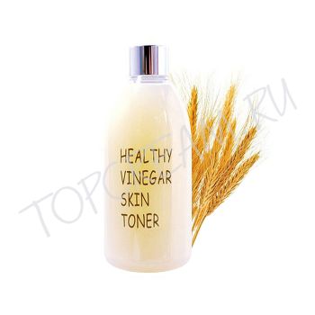 Уксусный тонер на основе ферментированного экстракта зерен ячменя REALSKIN Healthy Vinegar Skin Toner Barley Seed Уксусный тонер на основе ферментированного экстракта зерен ячменя REALSKIN Healthy Vinegar Skin Toner Barley Seed