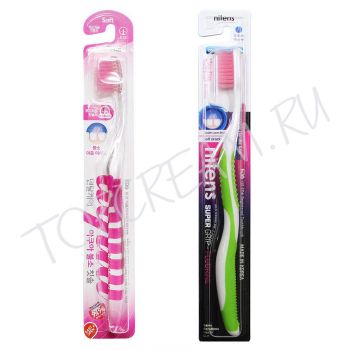 Зубная щетка с фтором и сверхтонкой двойной щетиной DENTAL CARE Fluorine Toothbrush Зубная щетка с фтором и сверхтонкой двойной щетиной DENTAL CARE Fluorine Toothbrush