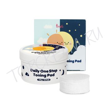 Очищающие диски-подушечки PRRETI Daily One Step Toning Pad Очищающие диски-подушечки PRRETI Daily One Step Toning Pad
