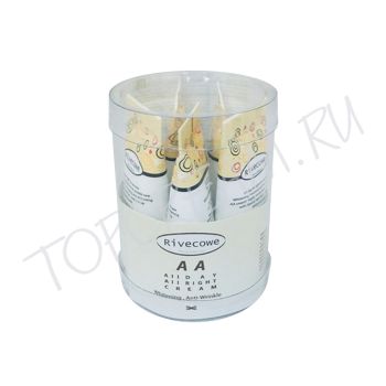 Многофункциональный крем с осветляющим действием, 5 мл х 5 RIVECOWE Beyond Beauty All Day All Right Cream 5ml x 5