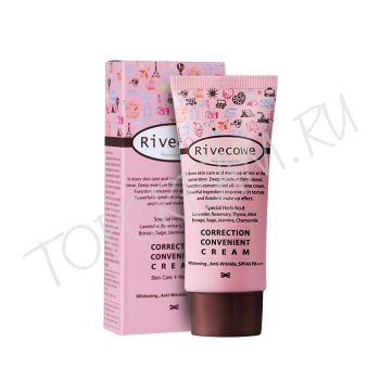 Многофункциональный СС-крем RIVECOWE Beyond Beauty Correction Convenient Cream SPF40 PA+++ Многофункциональный СС-крем RIVECOWE Beyond Beauty Correction Convenient Cream SPF40 PA+++