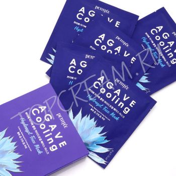 Охлаждающая гидрогелевая маска с экстрактом агавы, 5 шт. PETITFEE Agave Cooling Hydrogel Face Mask Set Охлаждающая гидрогелевая маска с экстрактом агавы, 5 шт. PETITFEE Agave Cooling Hydrogel Face Mask Set