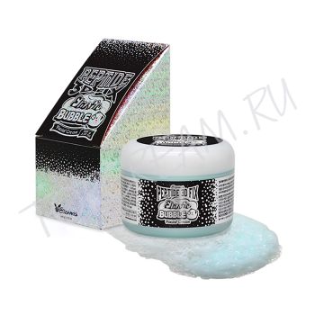 Пузырьковый крем с пептидами ELIZAVECCA Peptide 3D Fix Elastic Bubble Facial Cream