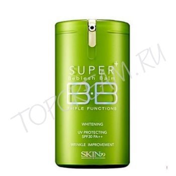 Сияющий, шелковый и матирующий ББ крем SKIN79 Super Plus Beblish Balm (SIlky GREEN) 40 ml