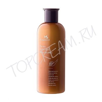 Восстанавливающая эмульсия с экстрактом слизи чёрной улитки SINABRO The Real Black Snail Repair Emulsion