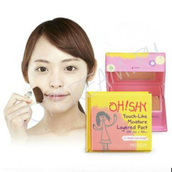 Увлажняющая пудра MIZON Oh! Shy Touch-Like Moisture Layered Pact Увлажняющая пудра MIZON Oh! Shy Touch-Like Moisture Layered Pact