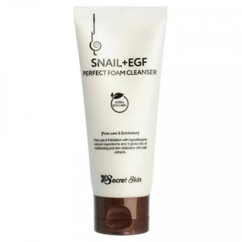 Пенка для умывания с муцином&nbsp;улитки&nbsp;и EGF SECRET SKIN Snail+EGF Perfect Foam Cleanser