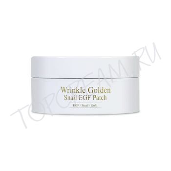 Гидрогелевые патчи с EGF, золотом и муцином улитки THE SKIN HOUSE Wrinkle Golden Snail EGF Patch