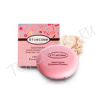 Компактная пудра для контроля жирности кожи RIVECOWE Beyond Beauty Sebum Control Convenient Compact Компактная пудра для контроля жирности кожи RIVECOWE Beyond Beauty Sebum Control Convenient Compact
