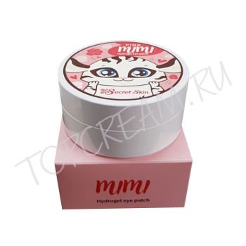 Гидрогелевые патчи для глаз с розовой водой(увлажняют, повышают эластичность) SECRET SKIN Pink Mimi Hydrogel Eye Patch