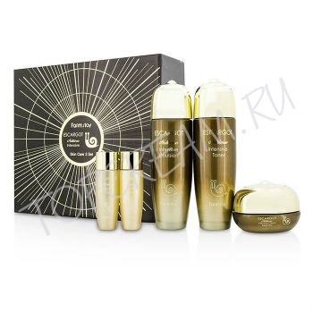 Набор по уходу за кожей лица&nbsp;на экстракте слизи королевской улитки FARMSTAY Escargot Noblesse Intensive Skin 3 Set