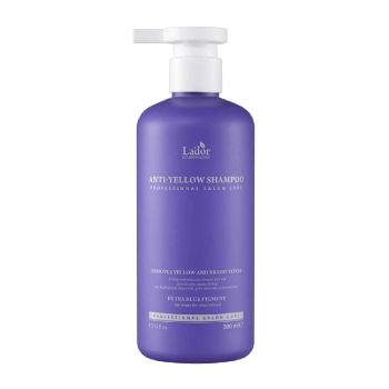 Оттеночный шампунь против желтизны волос LADOR Anti-Yellow Shampoo 300ml Оттеночный шампунь против желтизны волос LADOR Anti-Yellow Shampoo 300ml