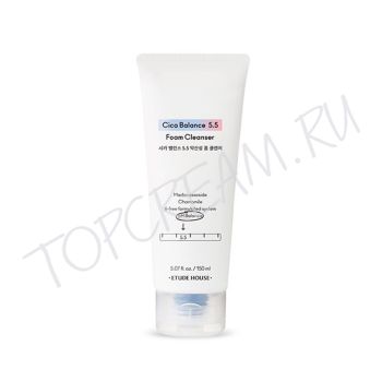 Очищающая слабокислотная пенка ETUDE HOUSE Cica Balance 5.5 Foam Cleanser Очищающая слабокислотная пенка ETUDE HOUSE Cica Balance 5.5 Foam Cleanser