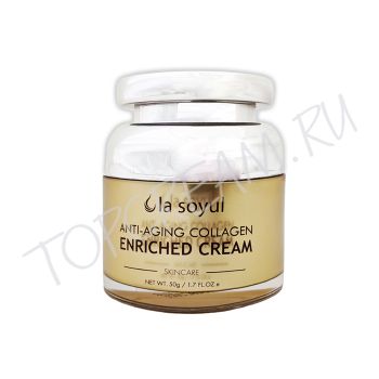 Антивозрастной крем с коллагеном LA SOYUL Anti-Aging Collagen Enriched Cream