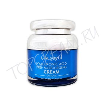 Крем с гиалуроновой кислотой для глубокого увлажнения кожи LA SOYUL Hyaluronic Acid Deep Moisturizing Cream