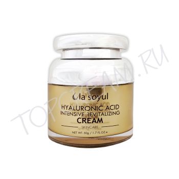 Крем с гиалуроновой кислотой для интенсивного восстановления кожи LA SOYUL Hyaluronic Acid Intensive Revitalizing Cream