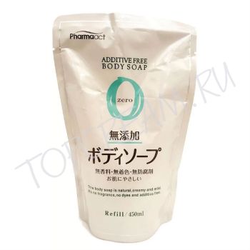 Жидкое мыло для тела для чувствительной кожи, сменный блок PHARMAACT Additive Free Body Soap Zero Refill Жидкое мыло для тела для чувствительной кожи, сменный блок PHARMAACT Additive Free Body Soap Zero Refill