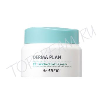 Интенсивный крем-бальзам для чувствительной кожи THE SAEM Derma Plan Enriched Balm Cream