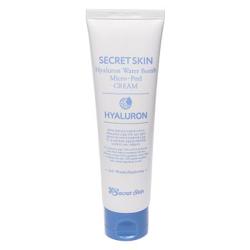 Увлажняющий гиалуроновый крем с эффектом микро-пилинга SECRET SKIN Hyaluron Water Bomb Micro-Peel Cream