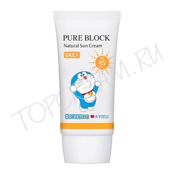 Солнцезащитный крем Doraemon A'PIEU Doraemon Edition Pure Block Sun Cream