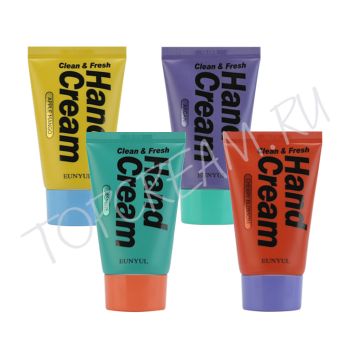Крем для рук с натуральными экстрактами и маслами EUNYUL Clean & Fresh Hand Cream Крем для рук с натуральными экстрактами и маслами EUNYUL Clean & Fresh Hand Cream