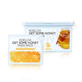 Тканевая маска с экстрактом меда, 30 шт. KOELCIA Get Some Honey Mask Pack Тканевая маска с экстрактом меда, 30 шт. KOELCIA Get Some Honey Mask Pack