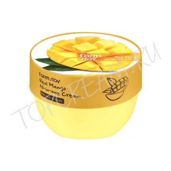Крем для лица и тела с маслом манго FARMSTAY Real Mango All-in-One Cream