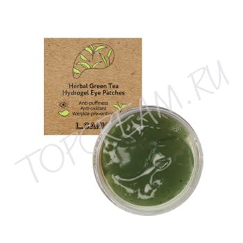 Патчи с экстрактом зеленого чая для кожи вокруг глаз L.SANIC Herbal Green Tea Hydrogel Eye Patches Патчи с экстрактом зеленого чая для кожи вокруг глаз L.SANIC Herbal Green Tea Hydrogel Eye Patches