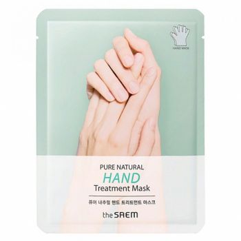 Увлажняющая маска для рук THE SAEM Pure Natural Hand Treatment Mask