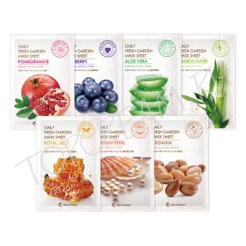 Тканевая освежающая маска MIJIN Daily Fresh Garden Mask Sheet Тканевая освежающая маска MIJIN Daily Fresh Garden Mask Sheet