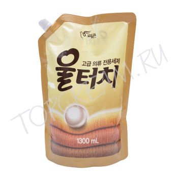 Средство для стирки шерстяных и деликатных тканей PIGEON Wool Touch 1300ml Средство для стирки шерстяных и деликатных тканей PIGEON Wool Touch 1300ml