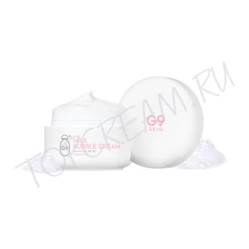 Пузырьковый крем с молочными протеинами G9SKIN Milk Bubble Cream