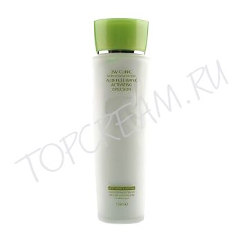 Увлажняющая эмульсия с экстрактом алоэ 3W Clinic Aloe Full Water Activating Emulsion