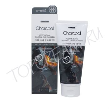 Пенка для умывания с экстрактом древесного угля JIGOTT Natural Charcoal Foam Cleansing Пенка для умывания с экстрактом древесного угля JIGOTT Natural Charcoal Foam Cleansing