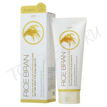 Мягкий пилинг-гель с рисовыми отрубями JIGOTT Premium Facial Rice Bran Peeling Gel Мягкий пилинг-гель с рисовыми отрубями JIGOTT Premium Facial Rice Bran Peeling Gel