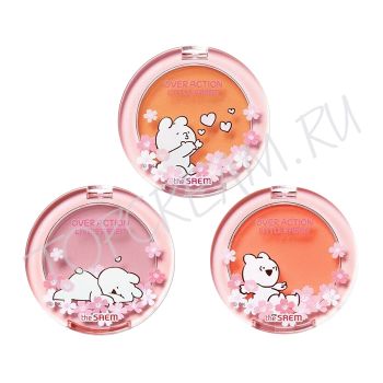 Румяна Little Rabbit THE SAEM Over Action Little Rabbit Saemmul Single Blusher