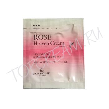 Крем омолаживающий с экстрактом розы. Пробник THE SKIN HOUSE Rose Heaven Cream Sample Крем омолаживающий с экстрактом розы. Пробник THE SKIN HOUSE Rose Heaven Cream Sample
