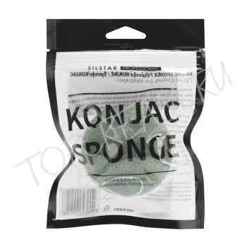100% натуральный спонж SILSTAR Konjac Sponge 100% натуральный спонж SILSTAR Konjac Sponge