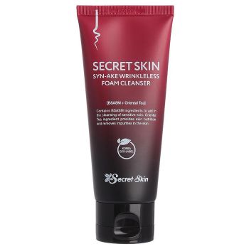 SECRET SKIN Syn-Ake Wrinkleless Foam Cleanser - Пенка для умывания со змеиным пептидом Syn-Ake - купить