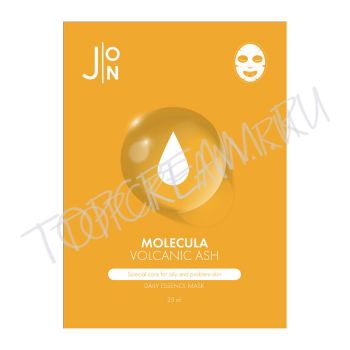 Маска с вулканическим пеплом J:ON Molecula Volcanic Ash Daily Essence Mask Маска с вулканическим пеплом J:ON Molecula Volcanic Ash Daily Essence Mask