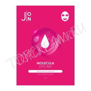 Маска с змеиным пептидом J:ON Molecula Syn-Ake Daily Essence Mask Маска с змеиным пептидом J:ON Molecula Syn-Ake Daily Essence Mask
