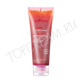 Успокаивающая маска с лепестками роз ISNTREE Real Rose Calming Mask