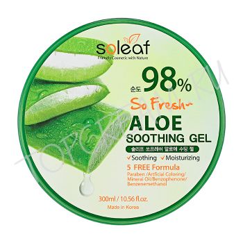 Универсальный гель с алоэ вера SOLEAF So Fresh Aloe Soothing Gel Универсальный гель с алоэ вера SOLEAF So Fresh Aloe Soothing Gel