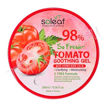 Универсальный гель с экстрактом томата SOLEAF So Fresh Tomato Soothing Gel Универсальный гель с экстрактом томата SOLEAF So Fresh Tomato Soothing Gel