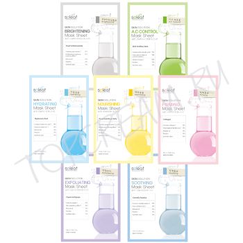 Интенсивная тканевая маска SOLEAF Skin Solution Mask Sheet Интенсивная тканевая маска SOLEAF Skin Solution Mask Sheet