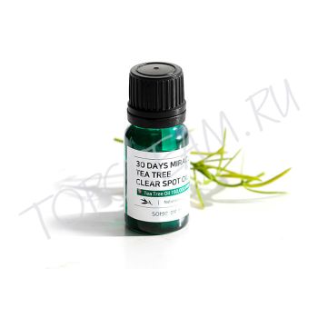 Масло чайного дерева для проблемной кожи SOME BY MI 30 Days Miracle Tea Tree Clear Spot Oil Масло чайного дерева для проблемной кожи SOME BY MI 30 Days Miracle Tea Tree Clear Spot Oil