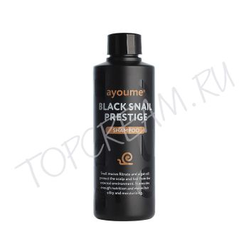 Шампунь для волос с муцином улитки, 100 мл AYOUME Black Snail Prestige Shampoo 100ml