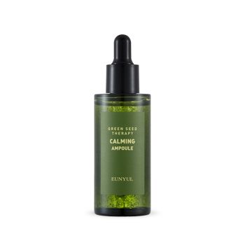 Успокаивающая сыворотка с комплексом зеленых экстрактов EUNYUL Green Seed Therapy Calming Ampoule