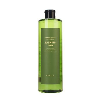 Успокаивающий тонер с комплексом зеленых экстрактов EUNYUL Green Seed Therapy Calming Toner Успокаивающий тонер с комплексом зеленых экстрактов EUNYUL Green Seed Therapy Calming Toner